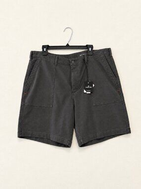 The Normal Brand Comfort Utility Terry Shorts Men's Size 36- Shadow Grey NEW